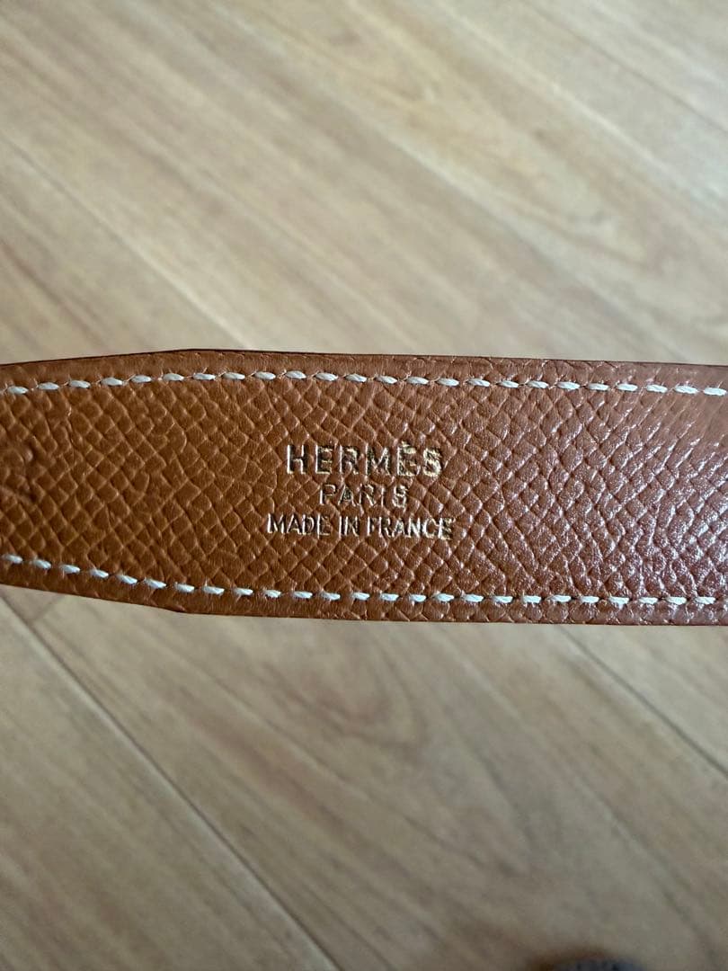HERMESエルメス　リバーシブルベルト