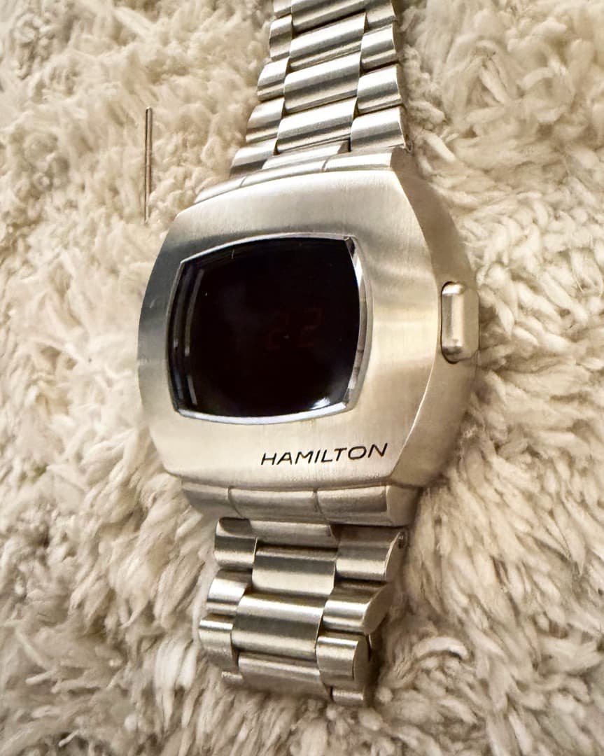 やっさん ハミルトン パルサー PSR 50周年記念復刻モデル。