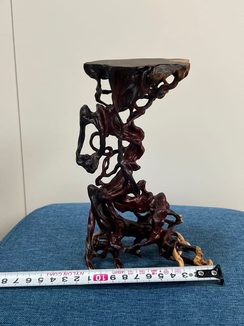 木製彫刻 置物 BONSAI