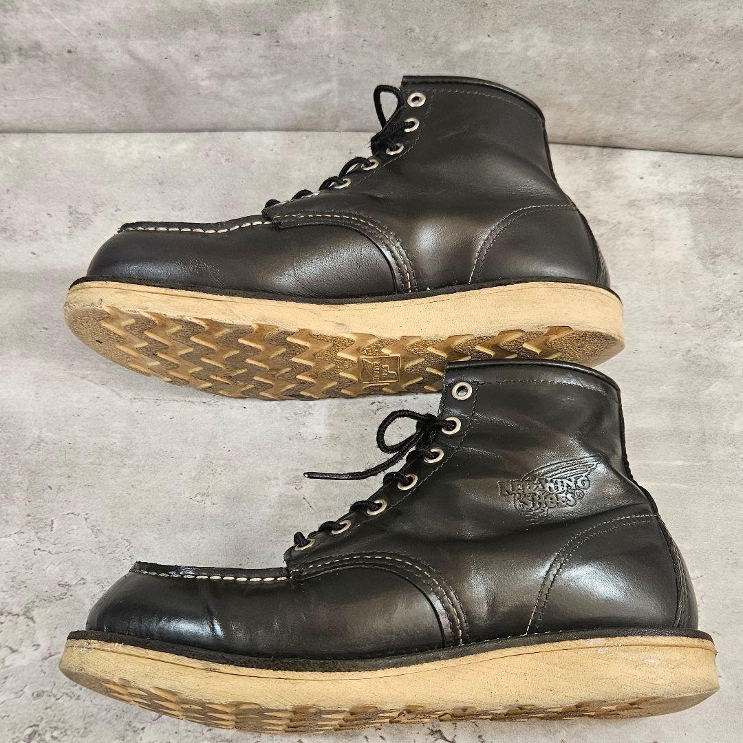 REDWING アイリッシュセッター ブラック モックトゥ 8130 UK6