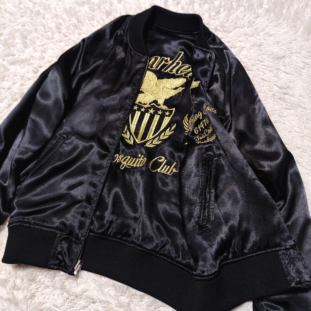 ジャケット・アウター AVIREX SOUVENIR JACKET FIFTH AIR FORCE