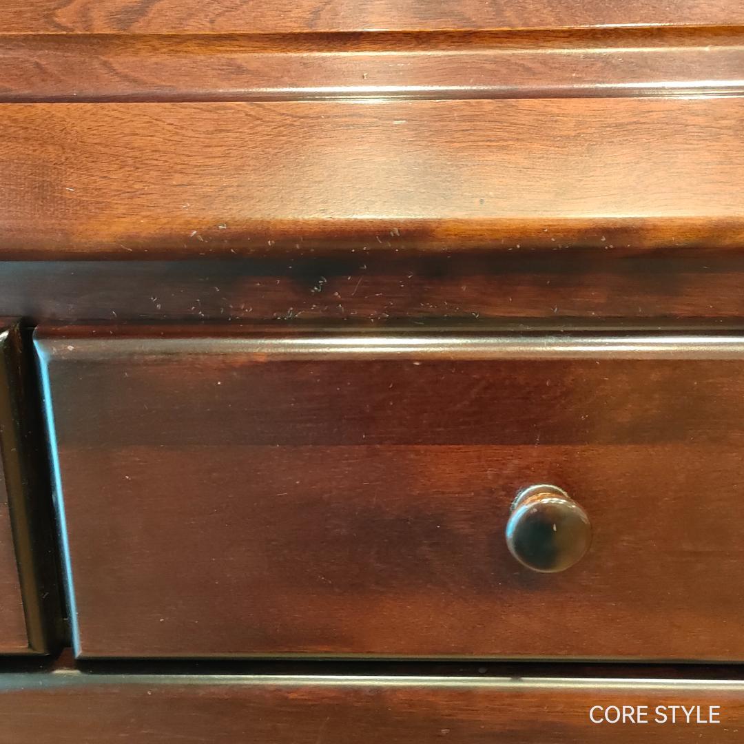 神居民芸　ライティングビューロー　ライティングデスク　樺 上棚付き 　A6