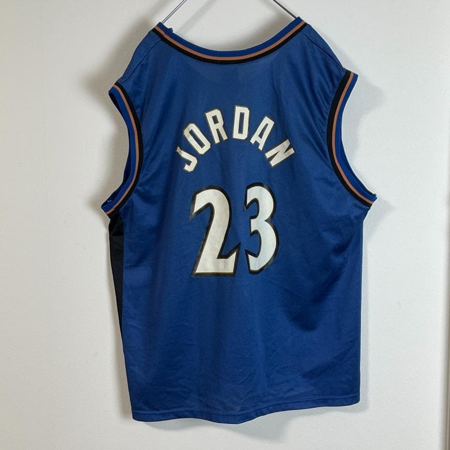 【NBA】Champion マイケル・ジョーダン 23 ゲームシャツ ウィザーズ