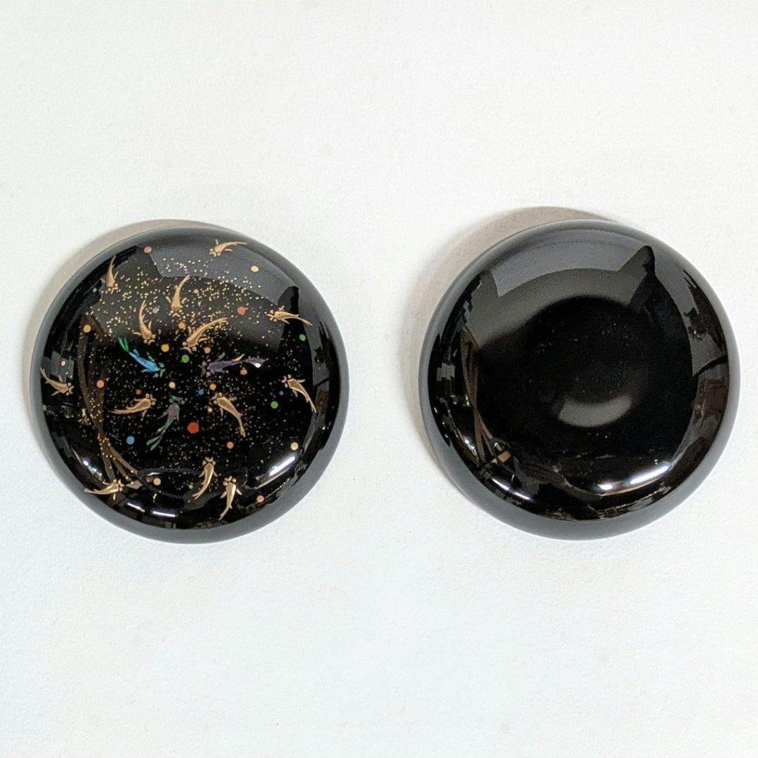 【ゲリラセール・新品】 香合　游　ゆう　下出祐太郎作　2.5寸　下出蒔絵司所