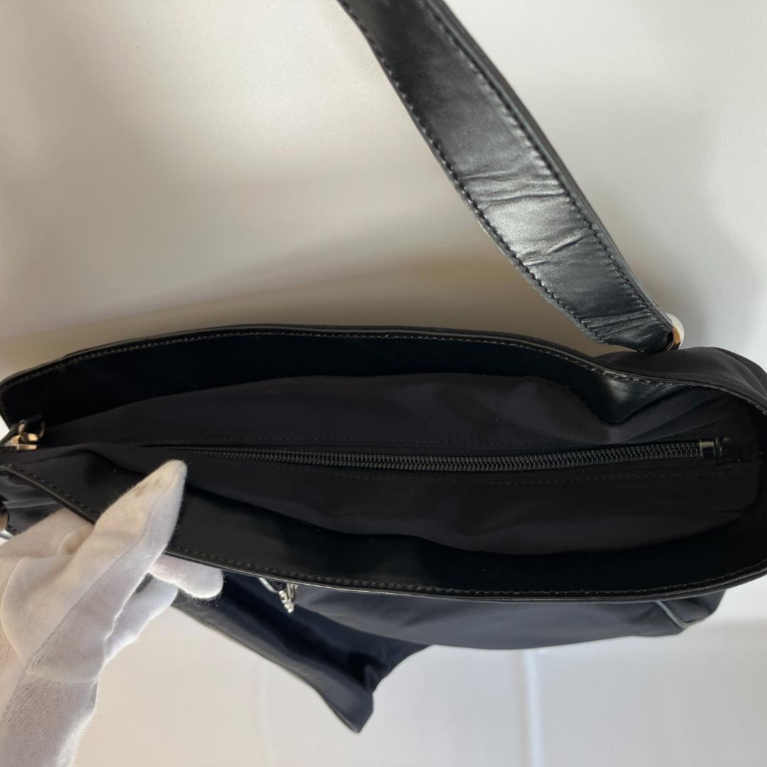 S*️様 LOEWE ロエベ　ショルダーバッグ　パズル　アナグラム　ナイロン&レ