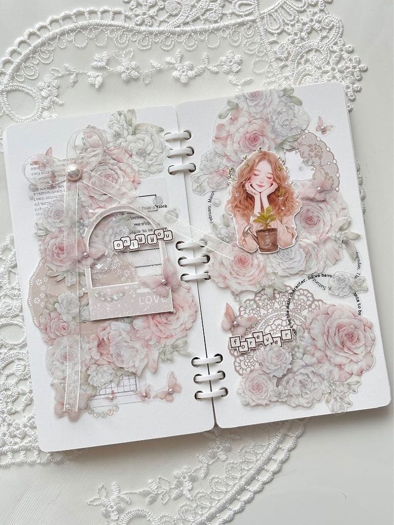 コラージュ素材　紙もの　素材紙　【1737】