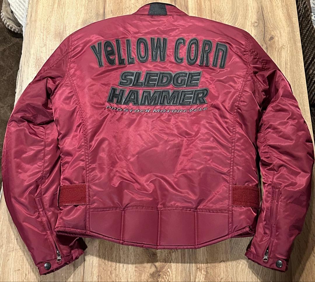 イエローコーン スレッジハマー レーシングジャケット LL バーガンディ