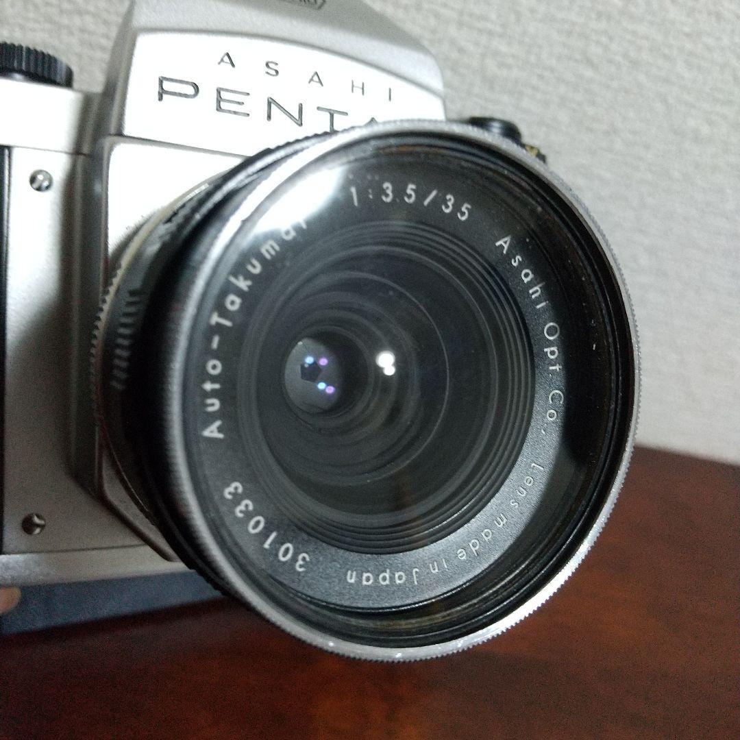 ジャンク品／アサヒペンタックスSV＊タクマー レンズ２＊ケース／一眼レフ