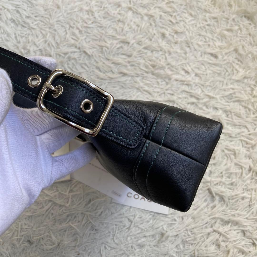 未使用保管品 vintage archive old coach black