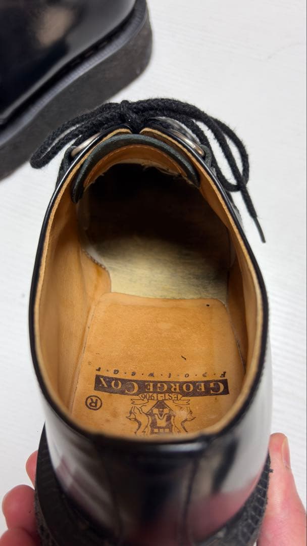 ジョージコックスUK7ラバーソール3588ギブソン