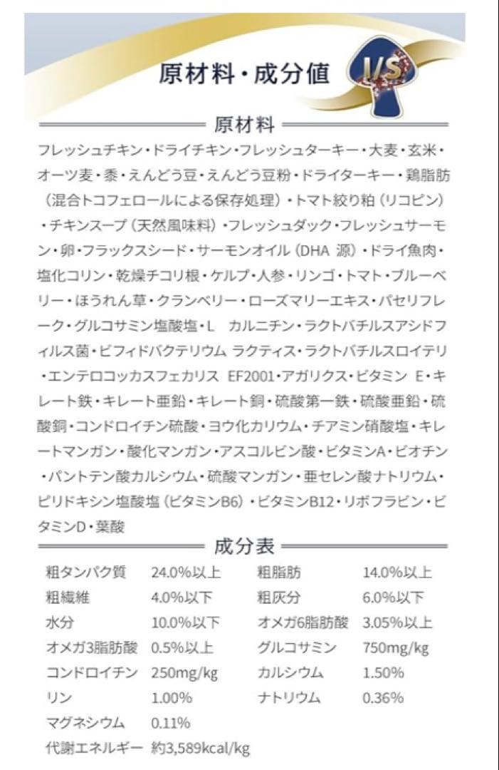 アーテミス (Artemis)ドッグフード アガリクス I/S 中粒 6.8kg