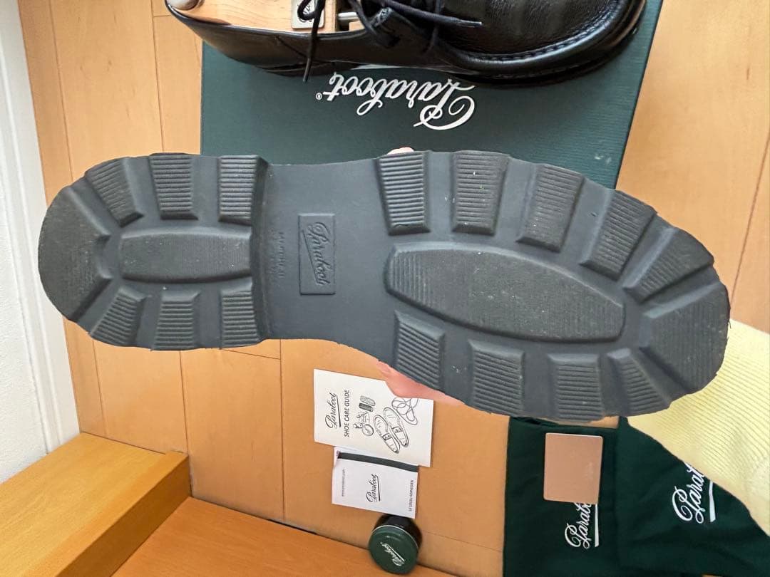 靴 Paraboot MICHAEL/MARCHE NOIRE CERF