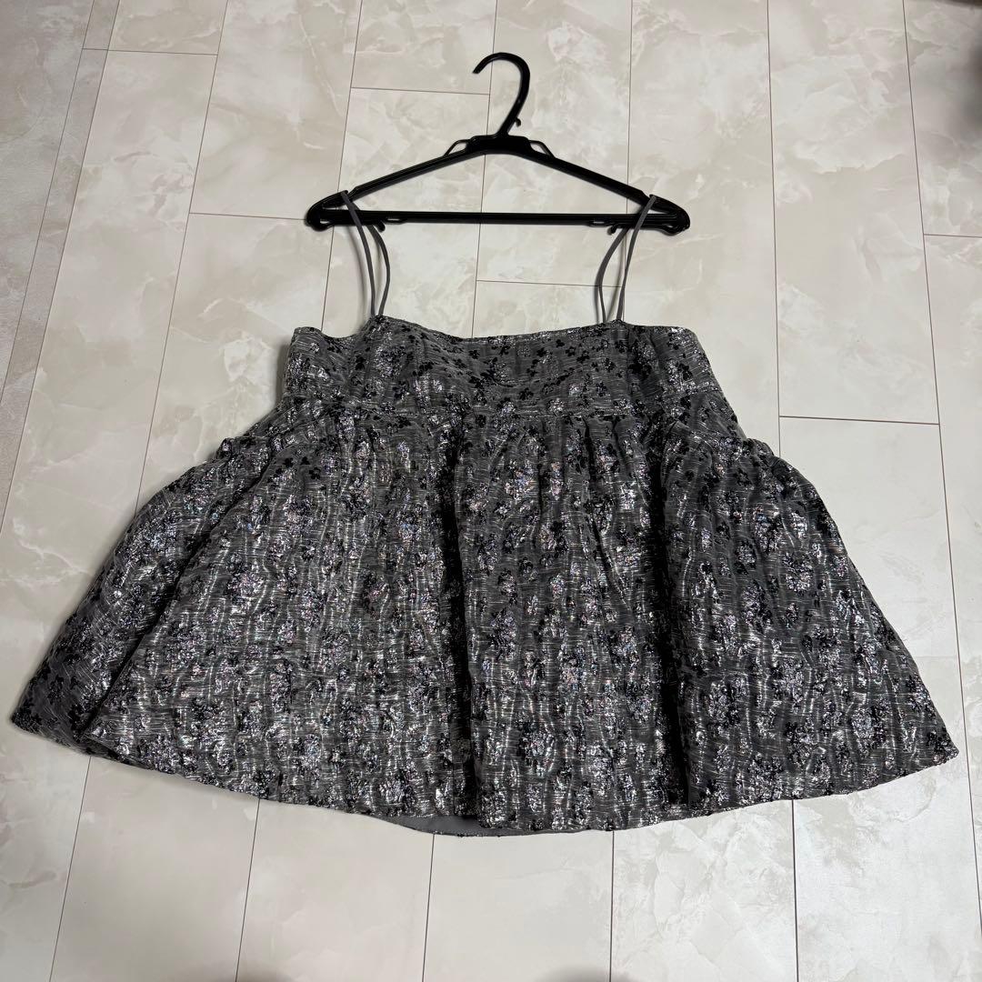 【MAISON SPECIAL】 フラワージャガードレイヤードトップ