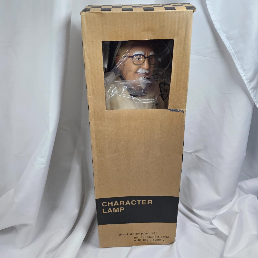 【激レア】ケンタッキー カーネルサンダース ランプ ライト点灯確認済み