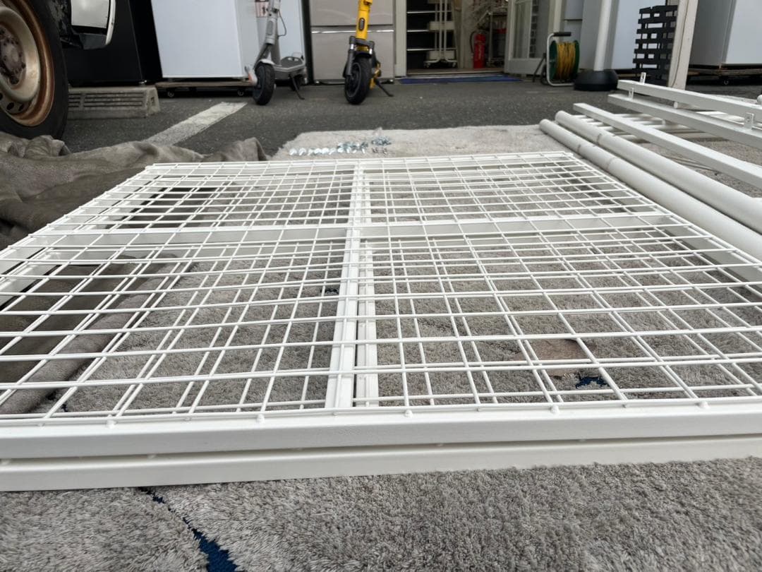 【福岡市限定】スチールハイベッド ニトリ