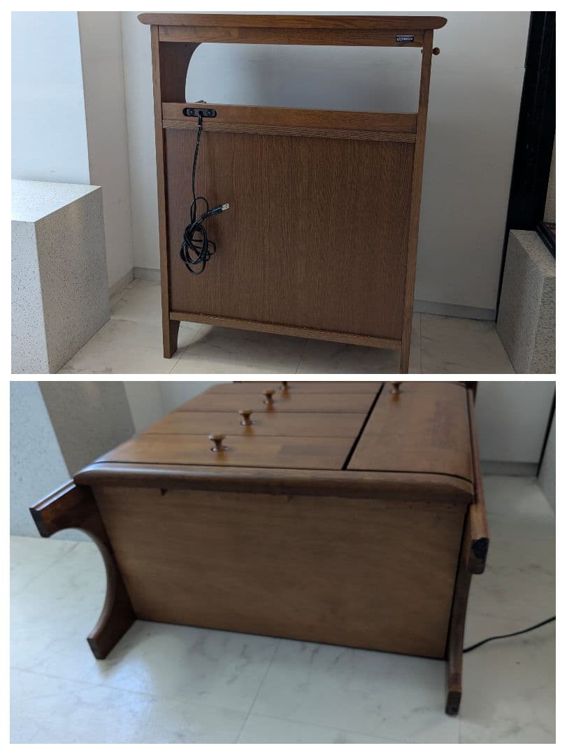 マルニ木工 ビンテージ キャビネット 90年代 地中海シリーズ ダークナチュラル