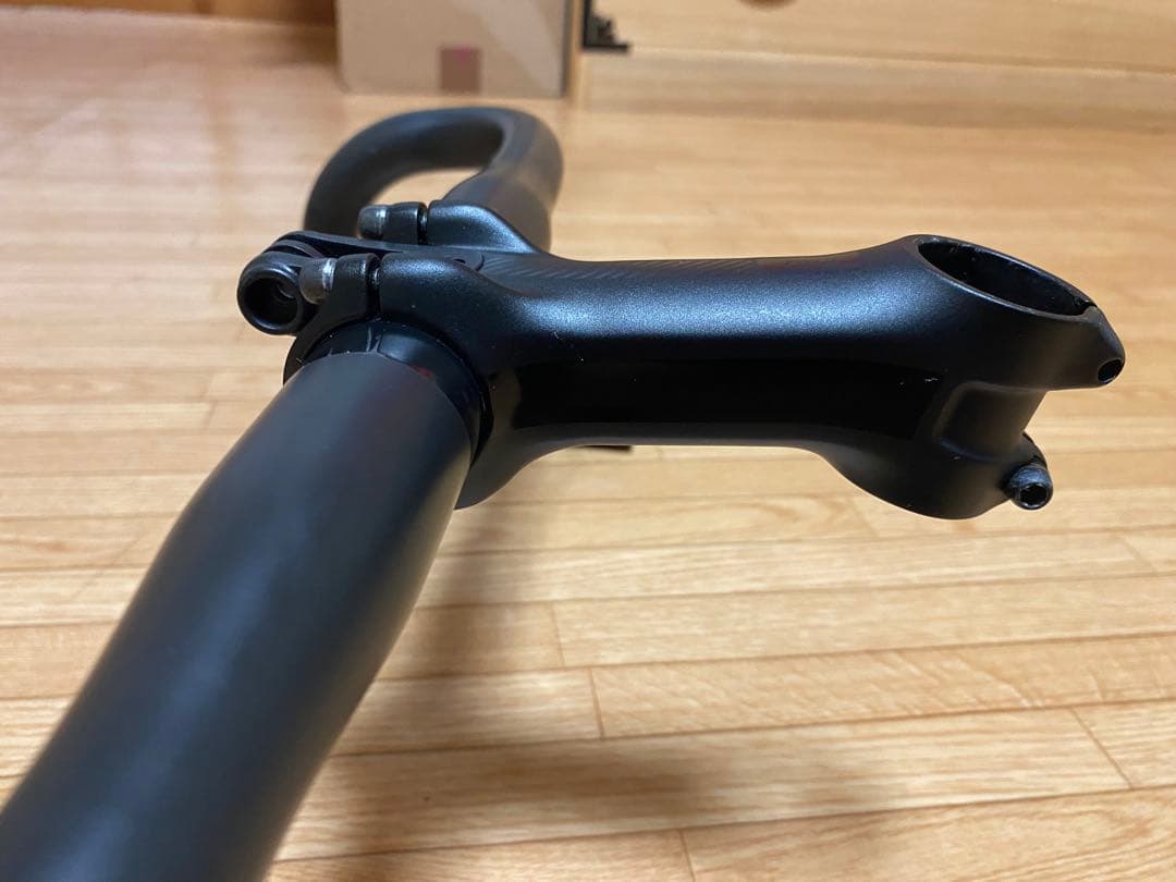 【美品】ボントレガーXXX VR-C カーボンハンドル ➕ PRO ステムセット