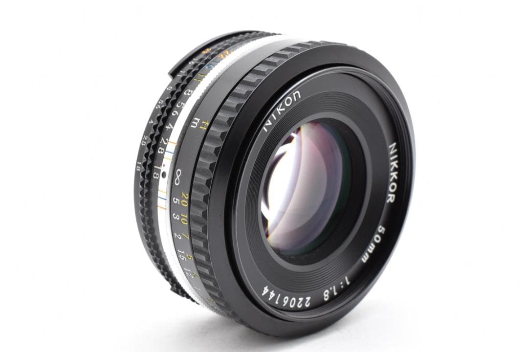 ◎パンケーキ◎ Nikon Ai-s 50mm F1.8 フィルター付 C093