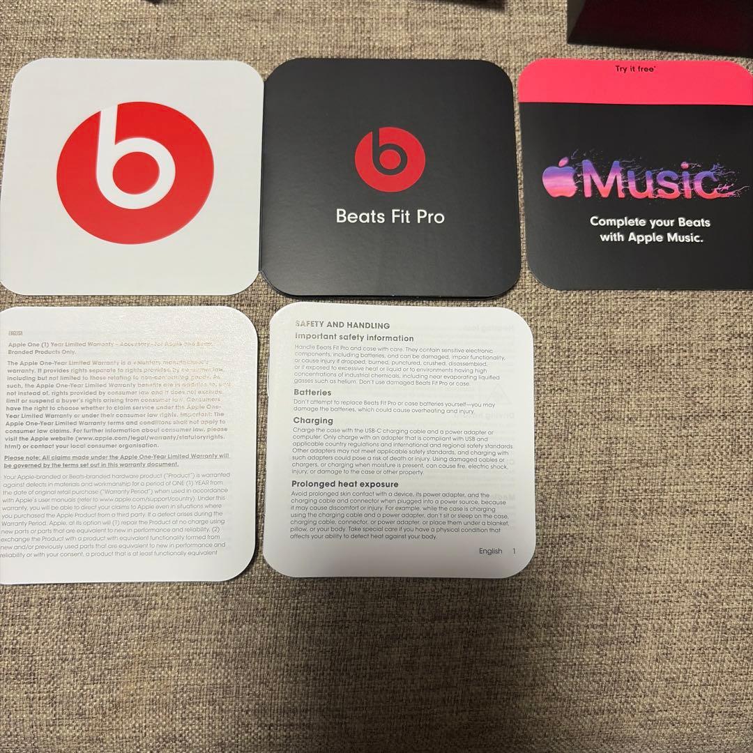 Beats Fit Pro ワイヤレスイヤホン グレー