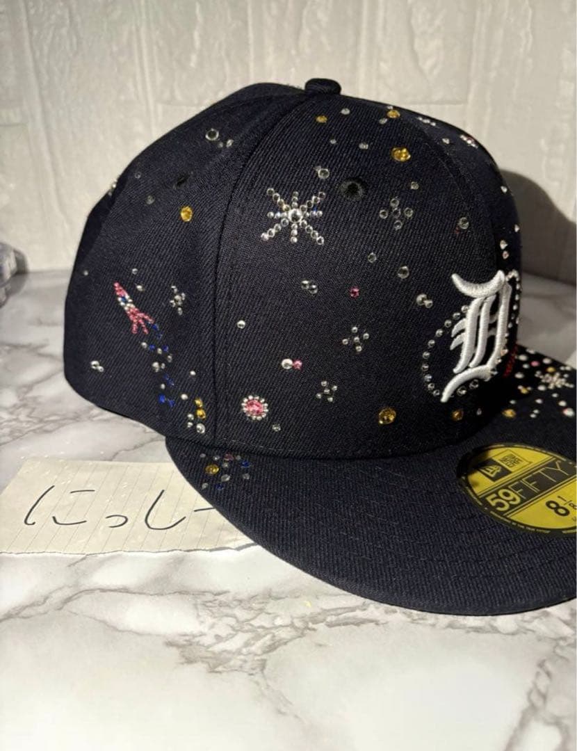 【無言即購入OK】【期間限定価格】ロゴ変更可能 ラッパー着用　ジュエルキャップ