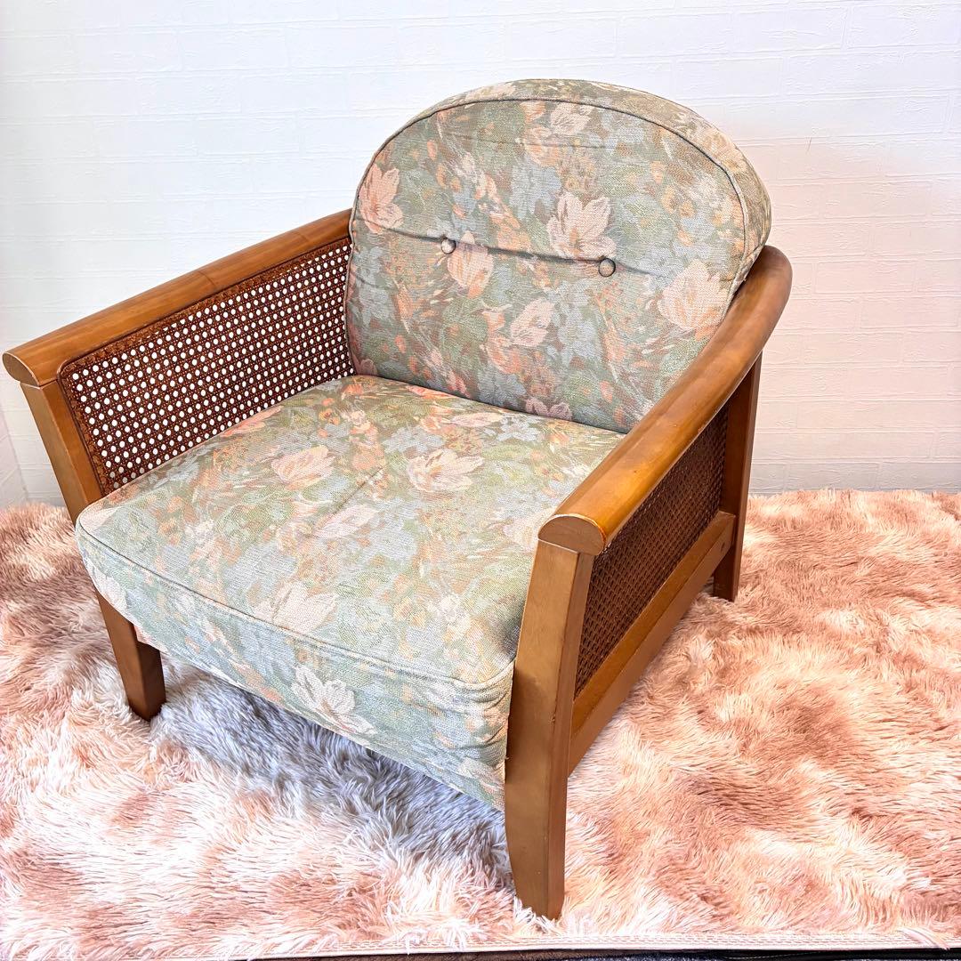 大阪市北東部✨配送あり✨カリモク シングルソファ 1人掛けソファ2脚セット