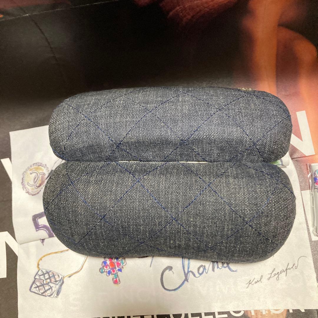 レア☆CHANEL☆デニム☆メガネケース☆クロス☆