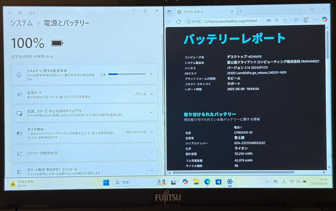 超軽量◆LIFEBOOK U9312/J◆Core i5-1254U◆8/256