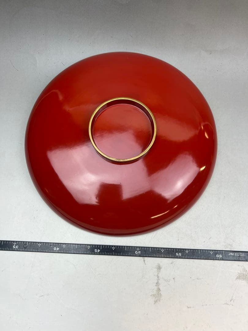 ［美品］金彩　九つ組盃　金蒔絵　正月　祝い　本漆塗り