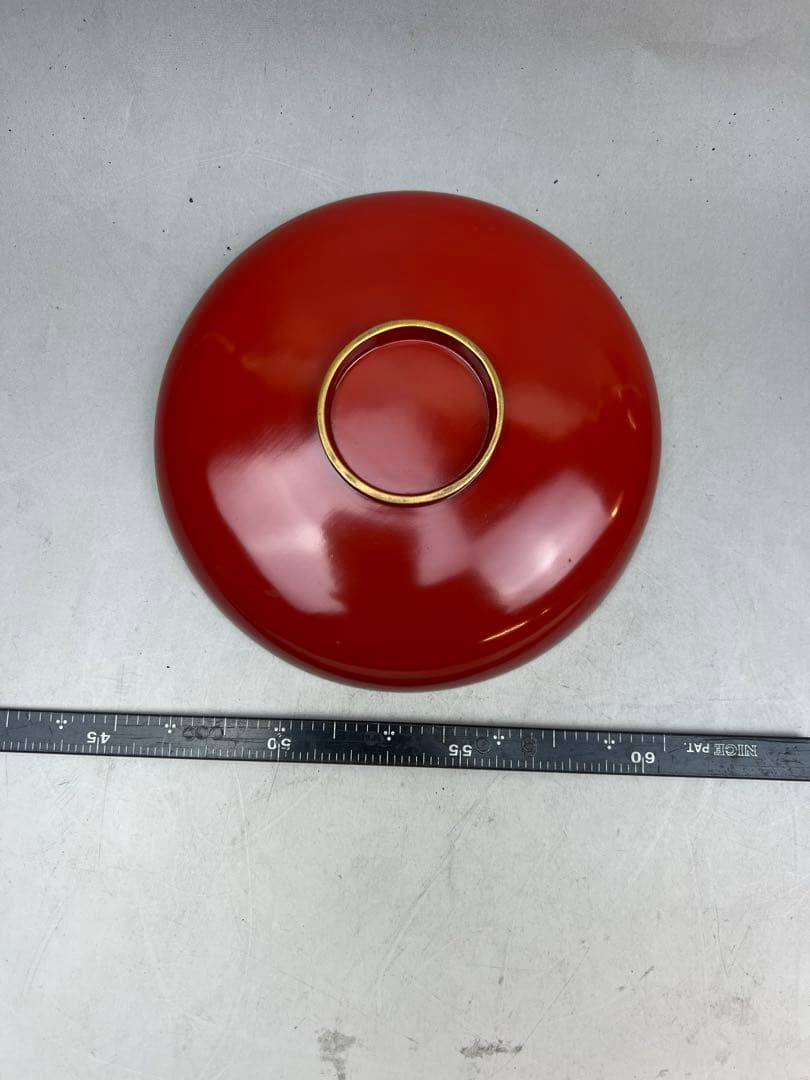 ［美品］金彩　九つ組盃　金蒔絵　正月　祝い　本漆塗り