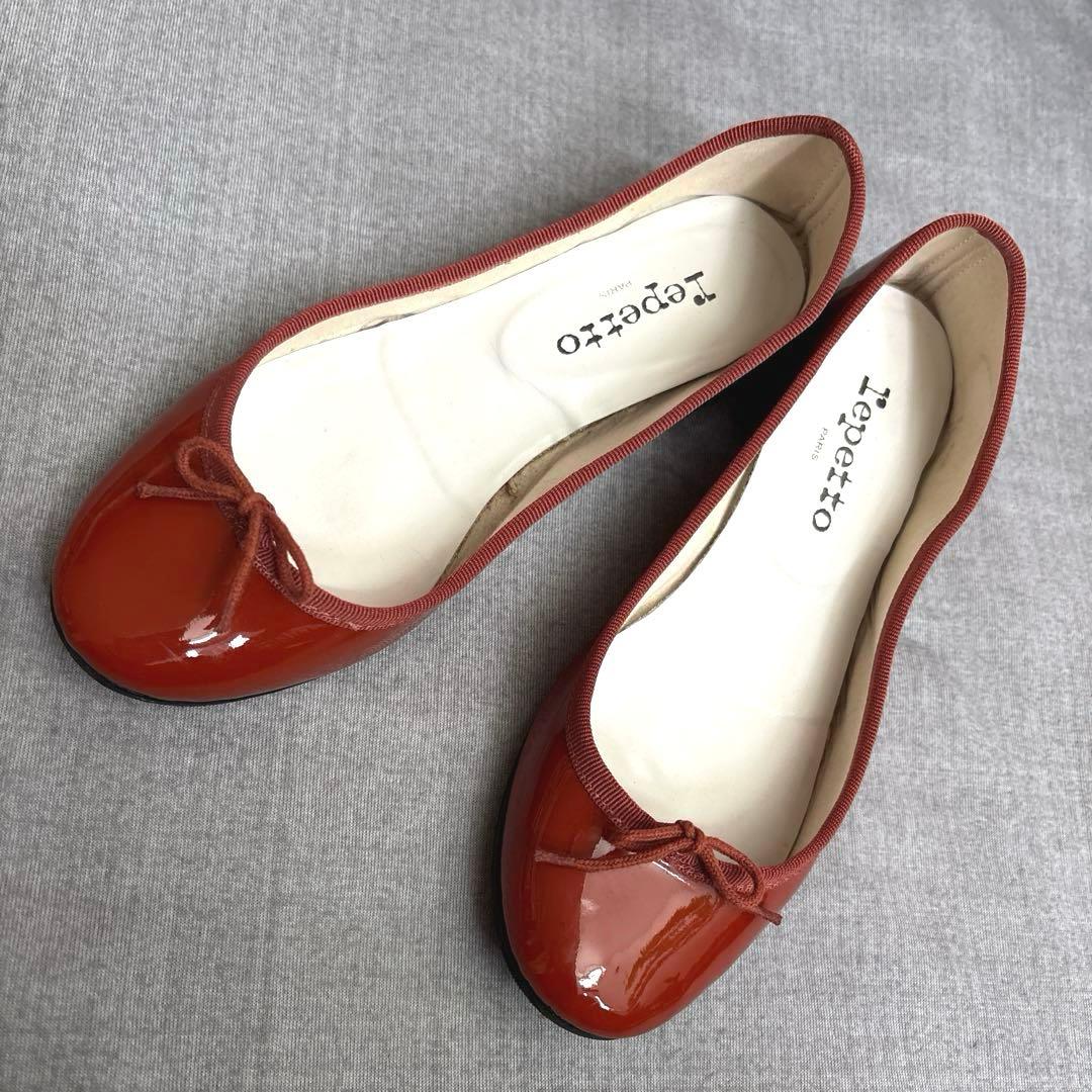 repetto レペット バレエシューズ カミーユ 38 リボン付 フランス製