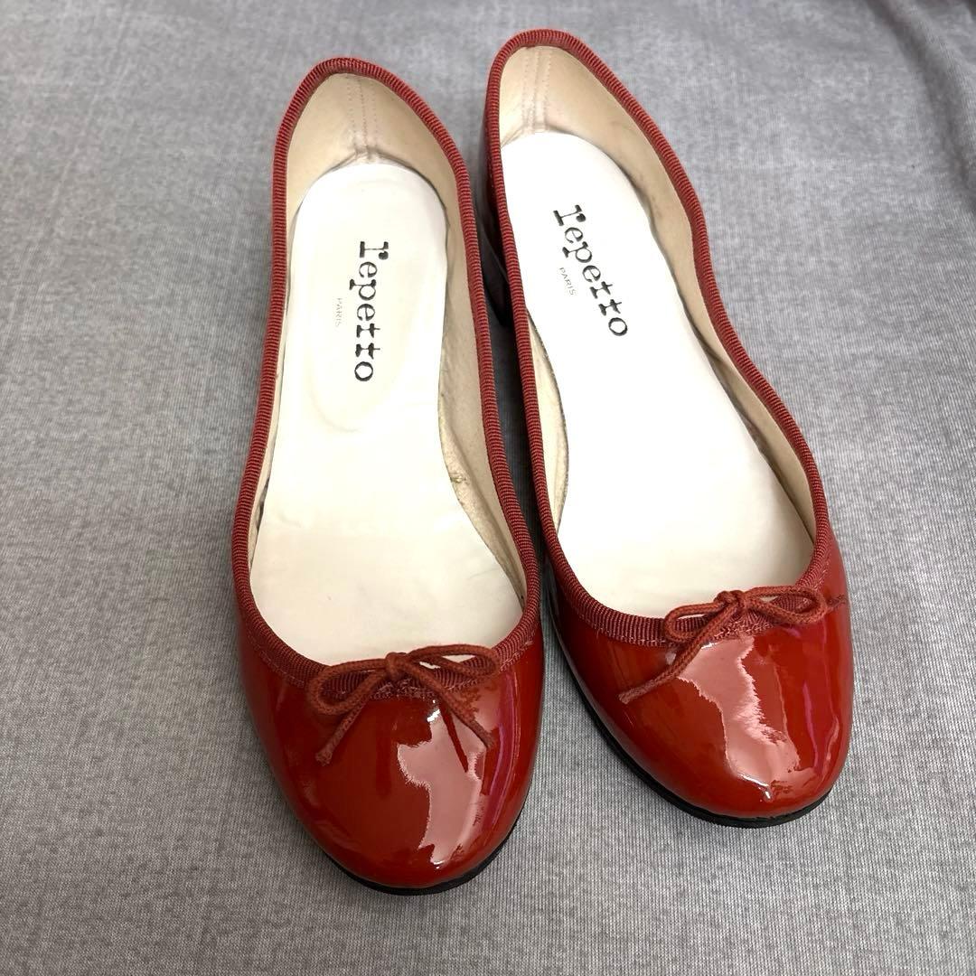 repetto レペット バレエシューズ カミーユ 38 リボン付 フランス製