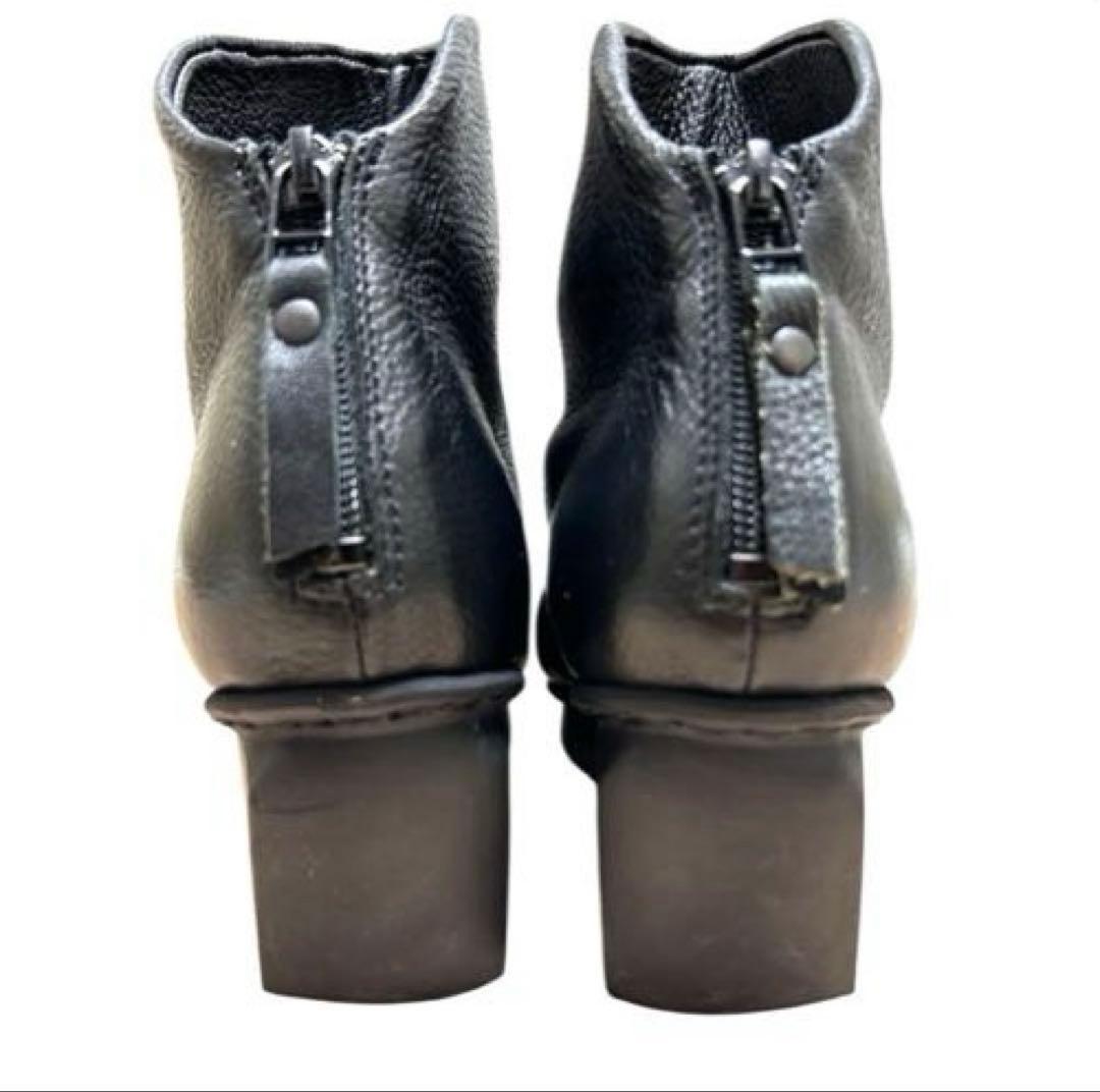 【美品】trippen SWIFT ジップ ショート ブーツ 36