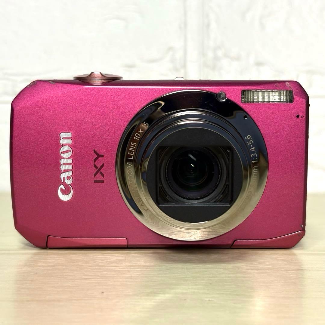 Canon IXY 50S キャノン コンデジ ピンク SDHCカード付