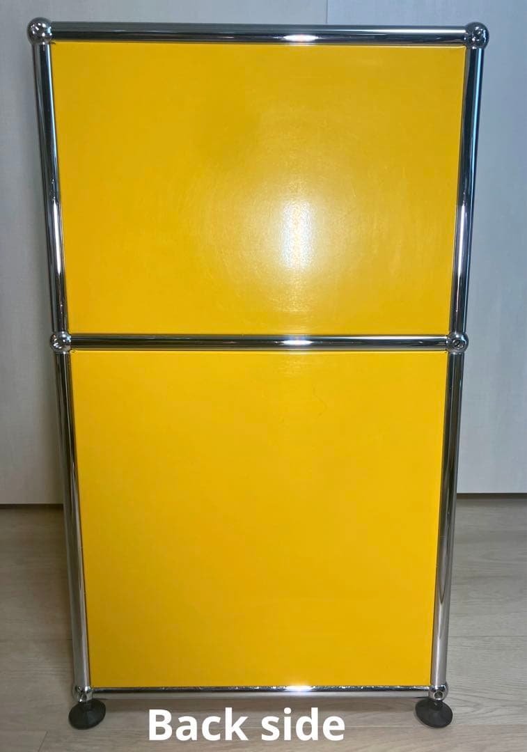 USM Haller/USM ハラー サイドテーブル 2段キャビネット/イエロー