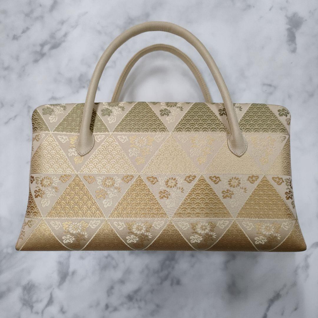 和装用バッグ ベージュ系