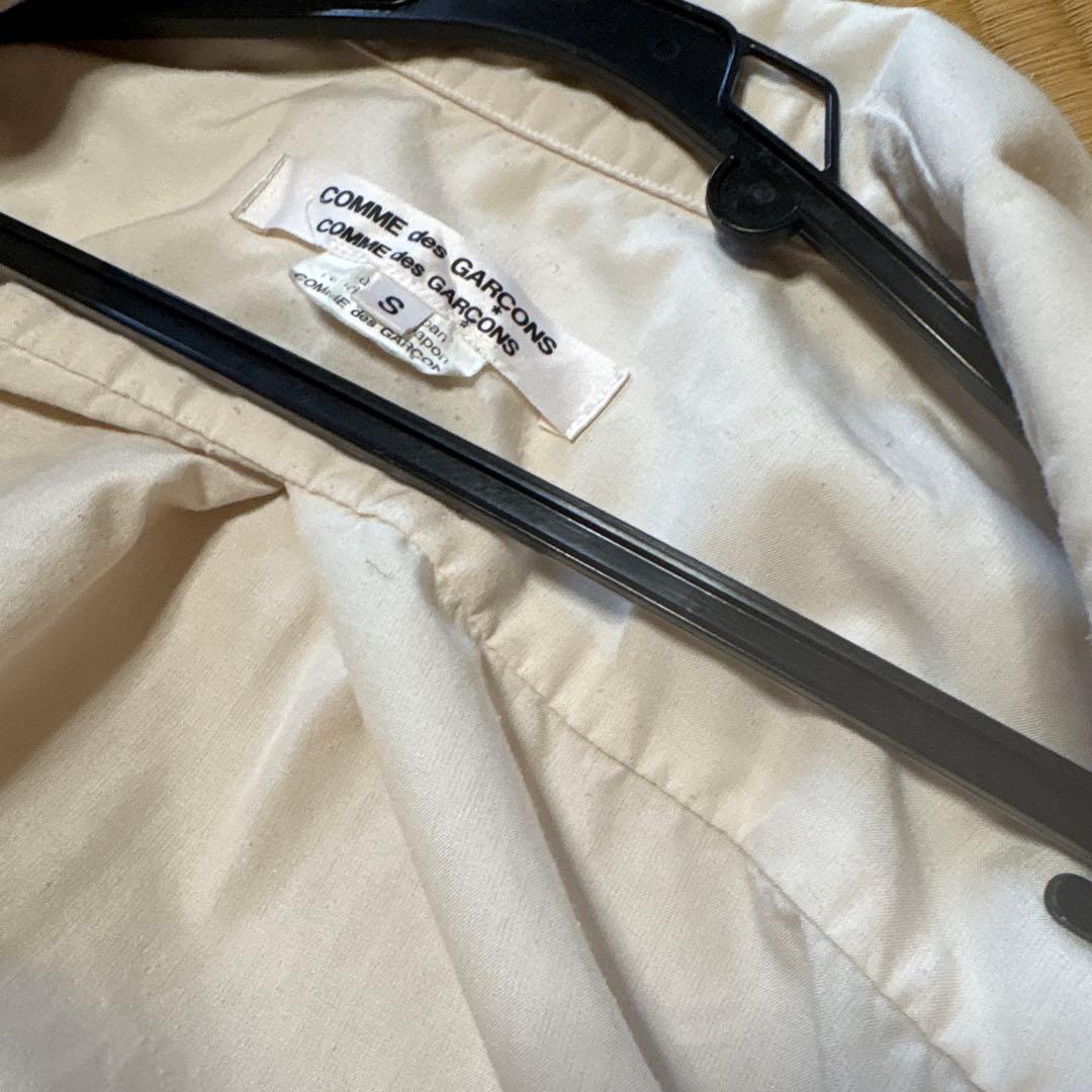 COMME des GARCONS フリル付き長袖シャツ S中古品