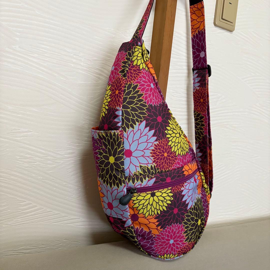 美品　ヘルシー バックバッグ Sサイズ マルチカラー