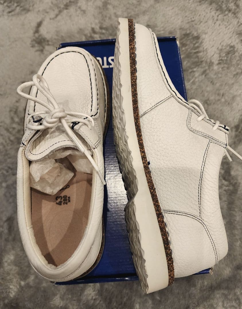 ⭐レア⭐未使用⭐ビルケンシュトック パサデナ 白43 BIRKENSTOCK