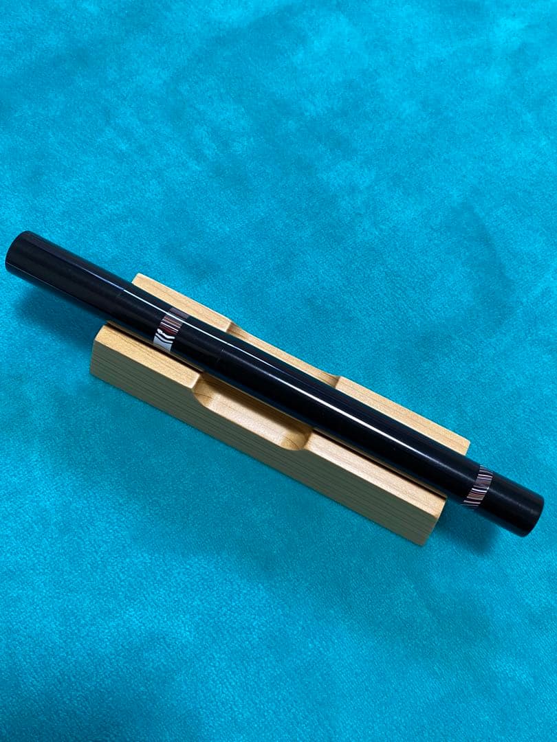 綴り屋　エボナイト万年筆　フォーダイト　月夜　14K金ペン　新品未使用