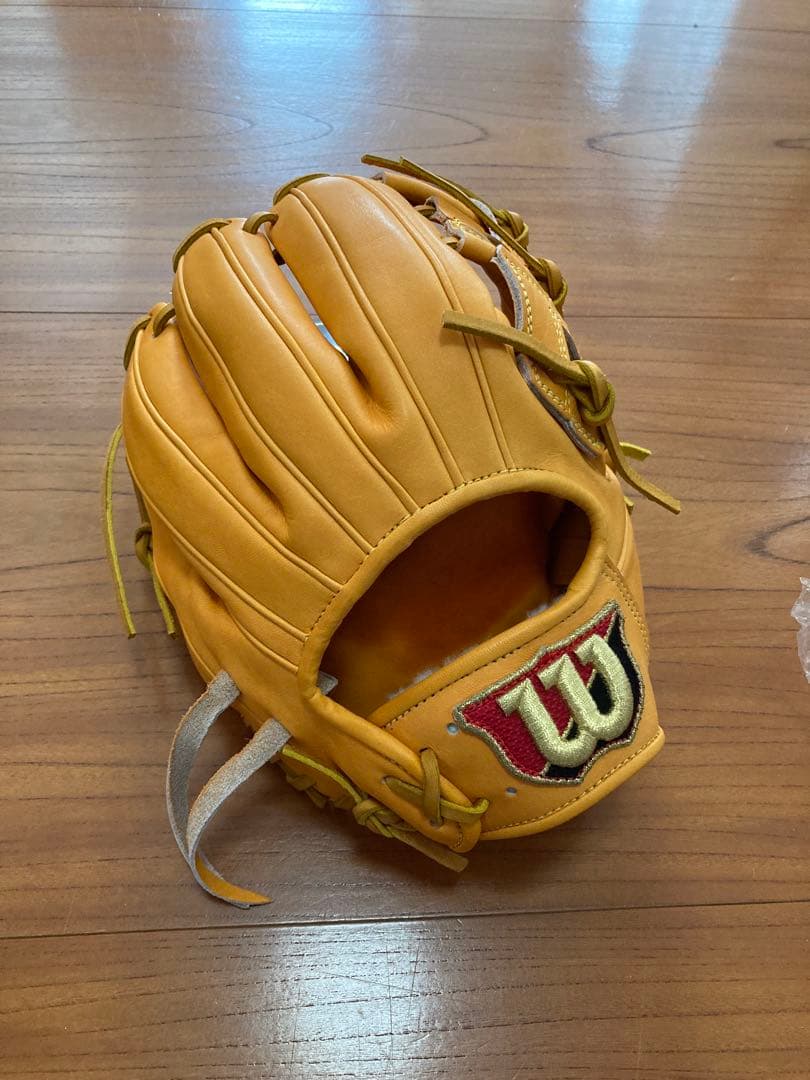 新品未使用 タグ付き ウィルソン スタッフ グローブ 硬式用 内野用 日本製