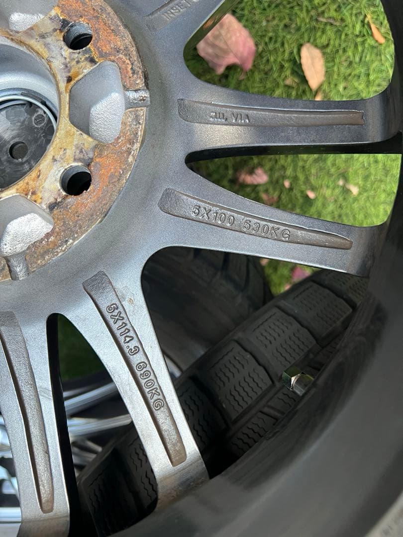 なまちゃオデッセイ 社外ホイール スタッドレス(金曜引き取り限定)