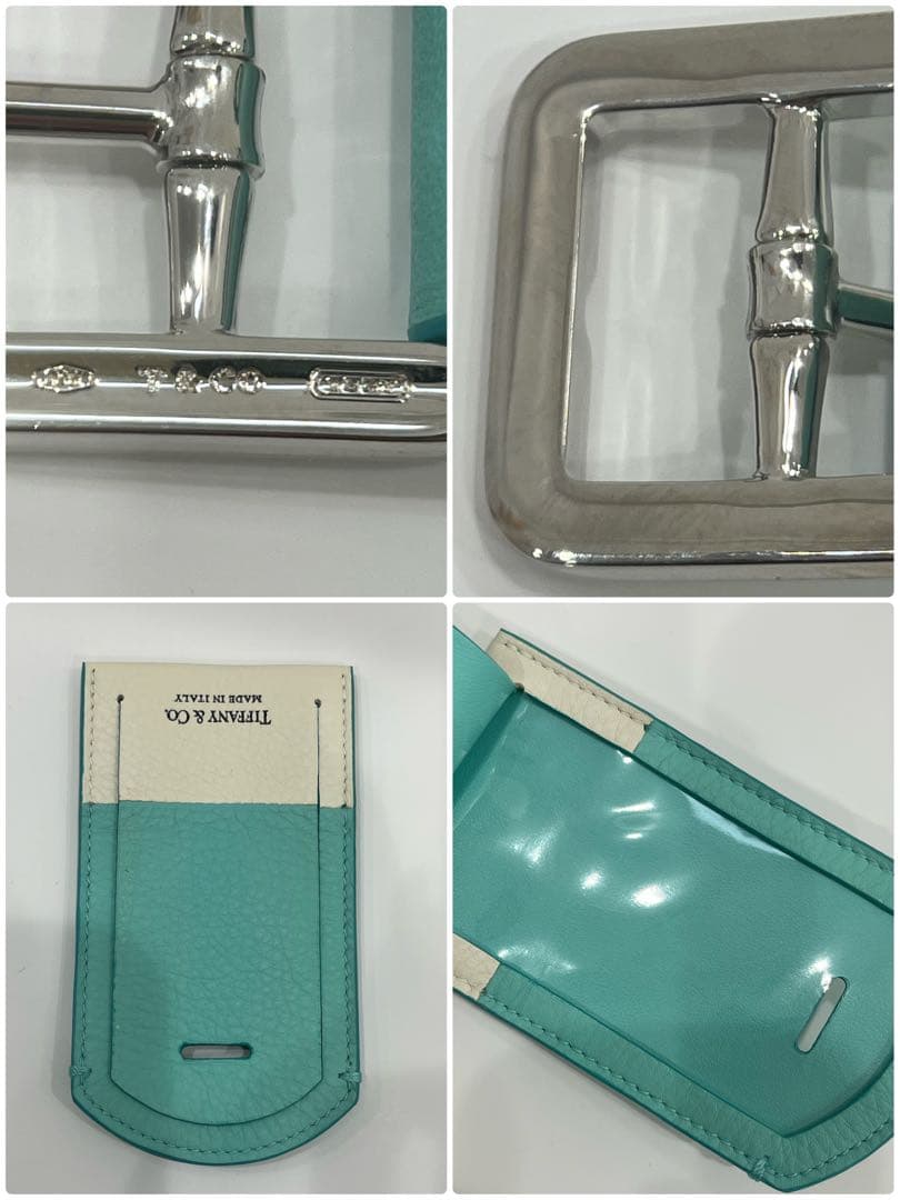 ■未使用■ TIFFANY＆Co ネームタグ バッグチャーム 箱、保存袋付き
