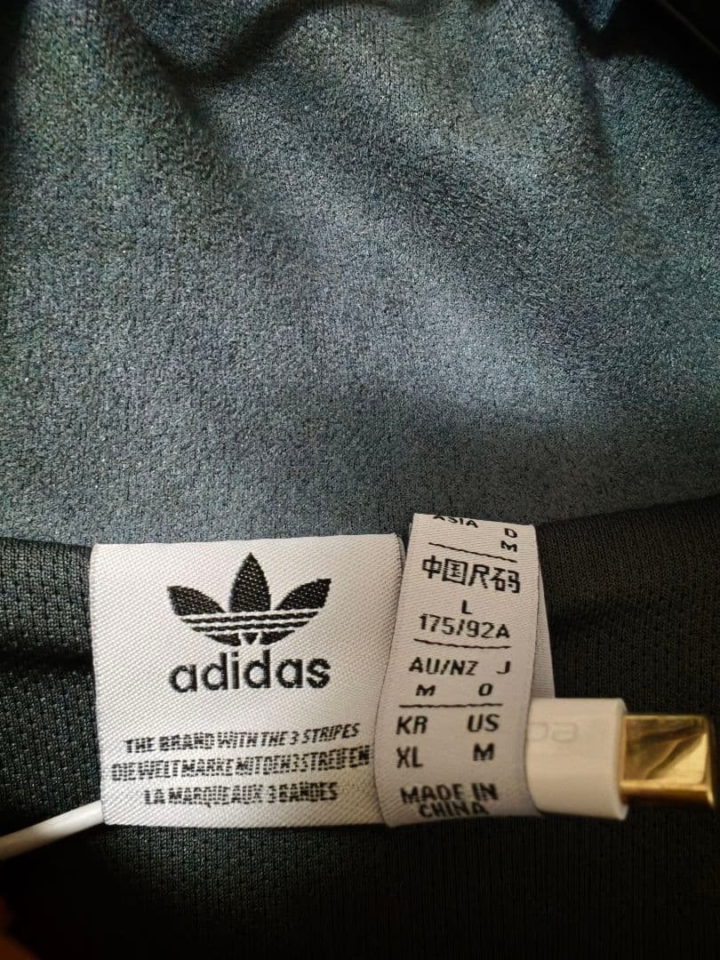 k*9様 中国限定 アディダス 蛇年トラック スエード ジャケット ダークグレー