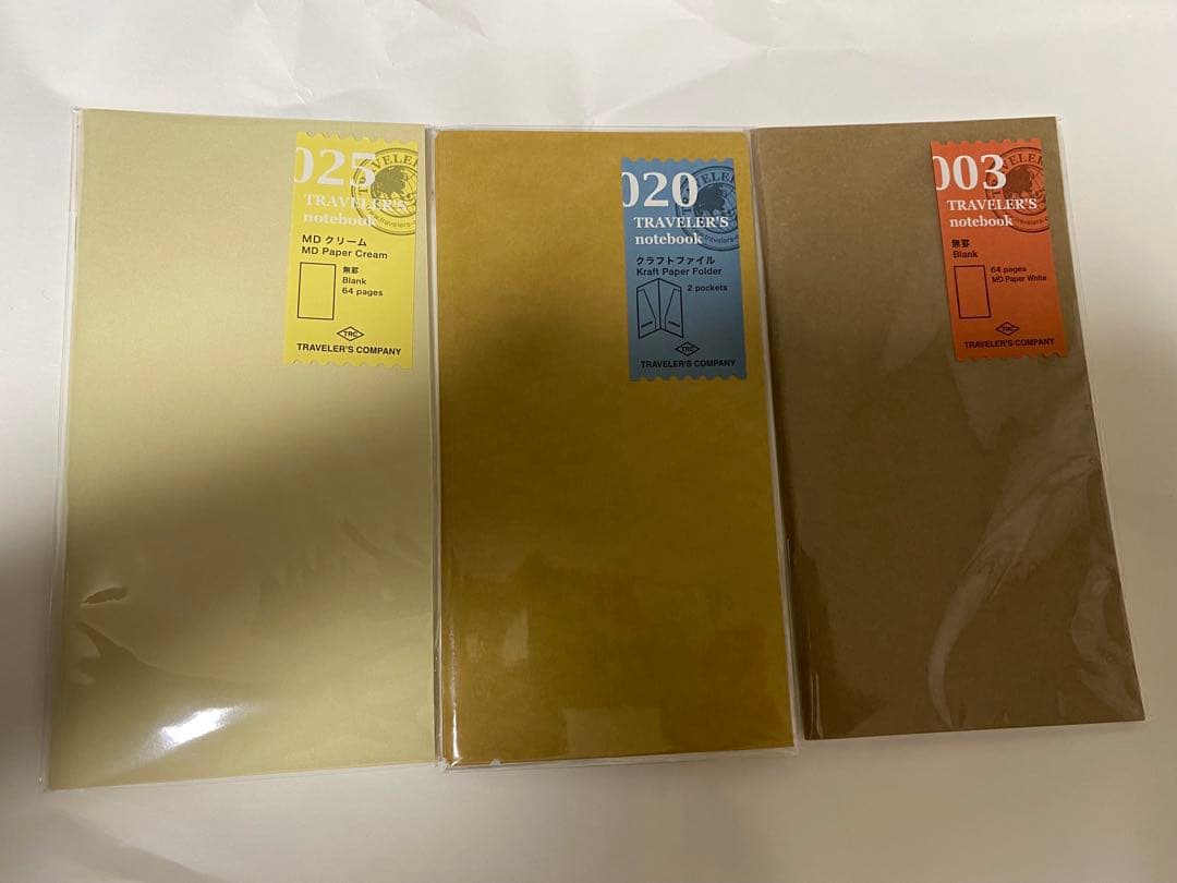 トラベラーズノート✨スナフキンセット✨他リフィル2冊　ファイル付