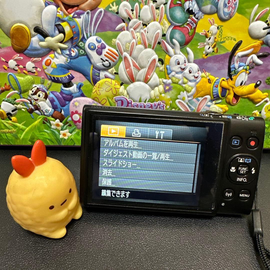 美品　キャノンCanon IXY650 ブラック　Wi-Fi機能 動作品