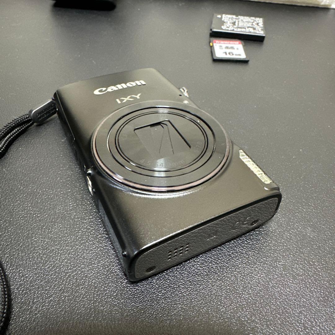 美品　キャノンCanon IXY650 ブラック　Wi-Fi機能 動作品