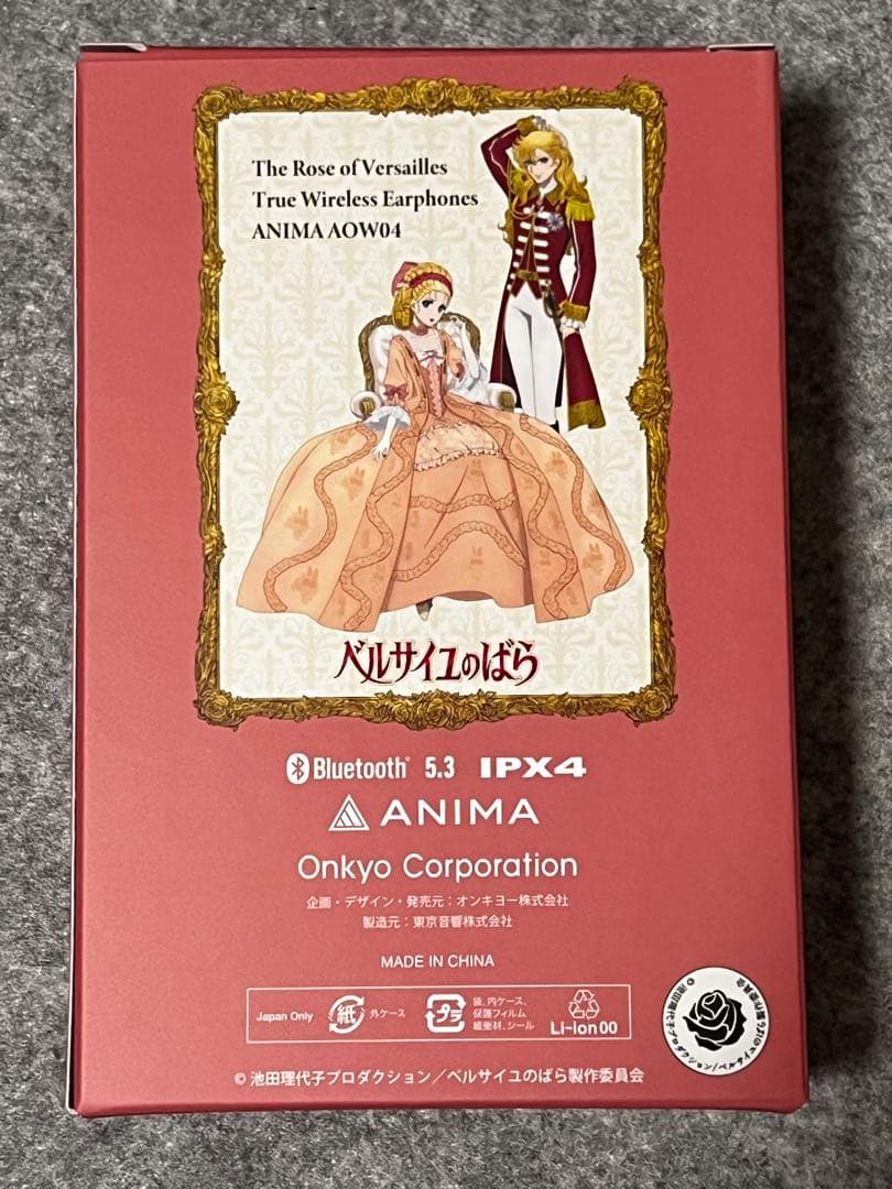 ワイヤレスイヤホン 「ベルサイユのばら」 マリー・アントワネット モデル