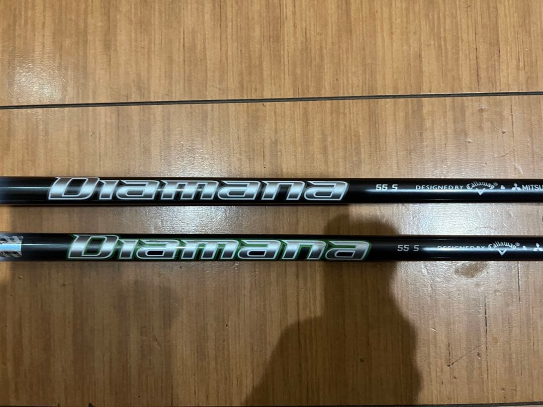 キャロウェイ ユーティリティ純正シャフト（Ｓ） diamana55 2本セット
