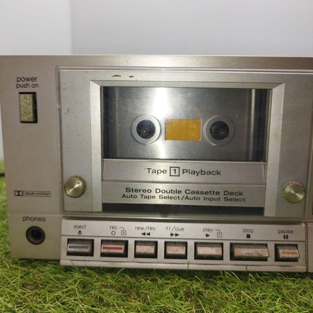 カセットレコーダー ステレオダブルカセットデッキ　Technics-M202