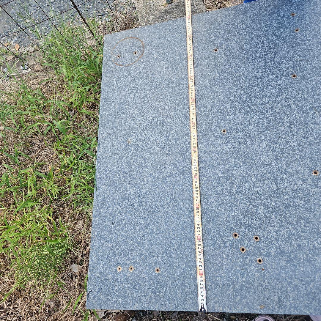 定盤　大きな石材 約1m62.5㎝×1m10㎝　高さ20㎝